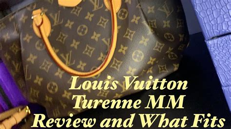 Louis Vuitton Turenne MM Review and What Fits .